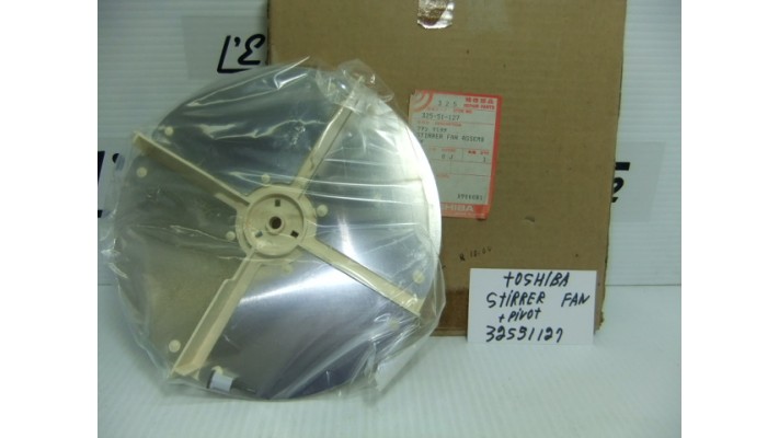 Toshiba 325451127 stirrer fan pour micro-onde RX9000B